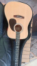 萨伽（SAGA） 吉他sf700单板面单民谣萨迦木吉他入门初学者萨嘎乐器 41英寸 SF700-D桶原木色 圆角 实拍图