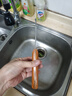 HUYO不锈钢菠萝刀削皮神器凤梨去皮刀挖眼夹子四件套专用工具削甘蔗刀 菠萝甘蔗刀【双刀刃】 实拍图