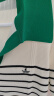 Navigare意大利小帆船短袖针织衫女24春季新款时尚条纹毛衣弹力V领打底衫 椰奶白/绿 XL 晒单实拍图