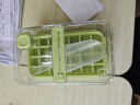 双枪（Suncha）一键按压冰格冰块模具食品级带盖制冰盒冻冰块神器双层绿 晒单实拍图
