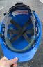 霍尼韦尔（Honeywell）安全帽 L99S新国标 HDPE工地电力 防砸抗冲击 电绝缘1顶 蓝色 晒单实拍图