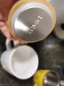 特美刻（TOMIC）创意马克杯大容量牛奶杯带盖陶瓷杯子情侣水杯咖啡杯 白色400ML 实拍图