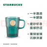 星巴克（Starbucks）杯子玻璃杯墨绿色女神铭牌玻璃杯办公咖啡杯400ml 男女士送礼 实拍图