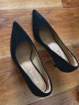 百丽（Belle）羊皮高跟鞋女细跟商场同款气质单鞋婚鞋A5T1DAQ4 黑色 36 (230mm) 实拍图
