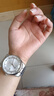 爱沃驰瑞士品牌IW手表男机械表防水超薄男士手表进口机芯全自动商务男表 银白钢带/进口机芯+原装表带 实拍图