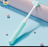 马博士儿童牙刷3D软毛婴儿牙刷三面宝宝口腔清洁器 绿色牙刷 实拍图