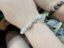 银千惠999纯银貔貅情侣手链一对黑曜石手串高端轻奢转运生日礼物送女友 品牌保养手册 高级感男女生礼物/玫瑰花礼盒/999足银配证书 实拍图