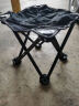 小魔户外折叠椅 马扎折叠凳子便携式 钓鱼高铁旅行野营排队神器 黑 晒单实拍图