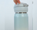 膳魔师（THERMOS）保温杯不锈钢水杯儿童男女士杯子生日礼物车载定制团购JNL JNL-501渐变冰川蓝 500ml 实拍图