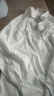 H&M女装衬衫2024春季新款时尚休闲舒适简约刺绣棉质上衣1227613 白色 155/80 XS 晒单实拍图