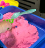 六一儿童节礼物魔力太空玩具沙子套装小学生粉色彩泥沙滩补充装星空伦堡沙盘家用模具79件男孩女孩3-6岁 晒单实拍图