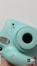 INSTAX富士instax立拍立得 一次成像相机 mini7+（mini7c/s升级款）蓝 实拍图