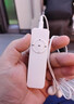 学生mp3随身听音乐播放器听小说歌曲英语听力手机电脑下载插卡USB 白色+耳机+OTG+32G卡（送挂绳） 实拍图