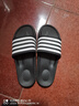 paul frankPaul Frank/大嘴猴拖鞋男夏季外穿户外家居防滑条纹情侣拖鞋男士 黑色条纹 41 实拍图