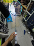 川崎（KAWASAKI）羽毛球拍单拍全碳素超轻专业耐用型6U疾氢主义H2青蓝（已穿线） 晒单实拍图