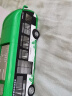 翊玄玩具 公交车玩具双层巴士公共汽车仿真大巴士儿童玩具车合金汽车模型 双节城市公交 绿色 实拍图