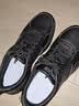 斯凯奇（Skechers）男鞋2026新款秋季闪穿鞋皮鞋全黑简约百搭运动休闲商务鞋 深褐色/COC  42 实拍图