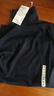 无印良品（MUJI）女式 天竺 可水洗高领毛衣 长袖针织衫 BAG05A1A 黑色 M 160/84A 实拍图