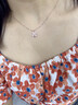 Grace Girl四叶草项链女小众设计感玫瑰金锁骨链首饰生日情人节礼物送女友 四叶草项链（玫瑰金色）-本地仓 实拍图