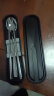双枪（Suncha）304不锈钢抗菌便携餐具勺筷子个人专用学生成人餐具两件套装   实拍图