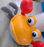 乐亲（Lechin）灯光音乐爬行电动感应自动躲避六一儿童玩具节日礼物螃蟹 橙色 实拍图