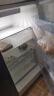 荣事达时.代潮嵌入式电冰箱卧式厨房冰箱家用台下变频风冷无霜矮型 灰蓝228升风冷无霜1级能效可嵌入 实拍图