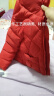 恒源祥（HYX）恒源祥品牌羽绒服款22年冬季新款小个子立领面包服加厚保暖服外套 红色 L 110-120斤 晒单实拍图