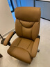 八九间B5可躺老板椅大班椅电脑椅人体工学椅办公椅子座椅皮椅电竞椅607 B5_棕PU_坐垫内置弹簧包 实拍图