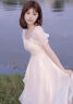 亿梵莎（YIFANSHA）新款连衣裙夏季女生裙子夏天2024法式高级感气质显瘦仙女中长裙 米白色 M建议90-105斤 晒单实拍图