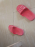 经典拖鞋舒适休闲一字拖居家情侣防滑男女凉拖鞋 粉红色 39 （偏小码建议拍大一码） 实拍图
