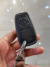 绅创适用福特钥匙套蒙迪欧福睿斯福克斯锐际锐界领界翼虎探险者车扣壳 翻毛皮【E款灰黑】+圆环扣 实拍图