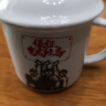 云帝 轻奢高档陶瓷办公杯家用喝茶杯子带手柄盖咖啡杯泡茶杯早餐杯 保证完成任务-陶瓷杯 实拍图