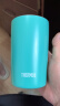 膳魔师（THERMOS）咖啡杯男女办公高颜值日系简约杯子情侣水杯学生杯子TCDP 梅青【304+涂层内胆】 415ml 实拍图