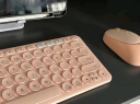 惠普（HP）键盘鼠标套装 蓝牙键盘 办公键盘 无线蓝牙双模可充电键盘 便携 超薄键盘 键鼠套装 奶茶粉 晒单实拍图