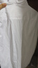 南极人衬衫男纯色长袖商务衬衫男士棉质舒适衬衣外套修身白衬衫男2XL 实拍图