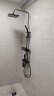 JVTO淋浴花洒套装家用恒温全铜体钢琴数显沐浴淋浴增压自洁枪灰色 K2枪灰色（冷热款） 实拍图