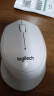罗技（Logitech）M330 静音鼠标 无线鼠标 办公鼠标 右手鼠标 带无线微型接收器 白色 实拍图