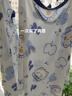 红豆儿童睡衣夏季薄款纯棉A类男童女童家居服短袖套装宽松版3319 150 实拍图