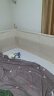 巴布豆（BOBDOG）拼接床 婴儿床 实木床边床高护栏宝宝床加宽床边床儿童床 高同学 Pro-190*80+米咖床围+椰棕床垫 晒单实拍图