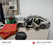 跃纪生（YUEJISHENG）原厂一汽大众新款 1:18 A6合金模型2019车模 仿真车模汽车模型 2019款 奥迪A6L 白金色 实拍图