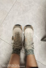 迪卡侬登山鞋防水透气户外旅游徒步鞋保暖中帮女款4427970 晒单实拍图