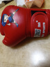 爱倍健（AIBEIJIAN） 拳击手套 专业成人散打搏击比赛拳击套 少年跆拳道训练手套 【成人虎爪】拳套红色【半指款】 8oz 实拍图