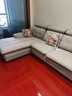 双虎 简约现代布艺沙发组合小户型三人位客厅经济型整装沙发23851 1+3+妃【A色温暖浅卡】-3.52米 【标准版-右妃】 实拍图
