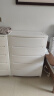 爱丽思（IRIS）塑料抽屉式收纳柜儿童衣柜置物柜卧室床头柜密闭柜宝宝玩具储物柜 5层 加宽款木背板-需要组装 实拍图