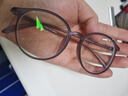 share talent超轻tr90近视眼镜框男女学生防蓝光圆框复古黑框镜架专业可配度数 C14磨砂透明灰 镜框送0度防蓝光(免费配400度内) 实拍图