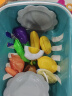 欣格过家家仿真儿童玩具蔬菜水果切切乐厨房做饭果蔬男孩女孩玩具套装35件套手提菜篮礼盒3-6岁宝宝生日礼物 实拍图