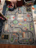 DISNEY迪士尼城市交通停车场地垫早教儿童房卡通地毯汽车轨道爬行垫游戏 城市街区浅灰色 120*160厘米(无甲醛) 晒单实拍图