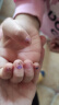 艾杰普（JEPPE）儿童指甲贴纸3-6岁儿童防水指甲贴可爱公主美甲贴贴纸贴画玩具 实拍图