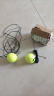 Boelter 网球训练器单人打带线绳网球回弹训练神器带线回弹网球拍练习器 2个带线网球(另带1根弹力绳） 实拍图