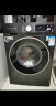 西门子（SIEMENS）iQ300 曜石黑系列10公斤滚筒洗衣机全自动 智能除渍 强效除螨 变频节能 防过敏 除菌洗  U20W 实拍图